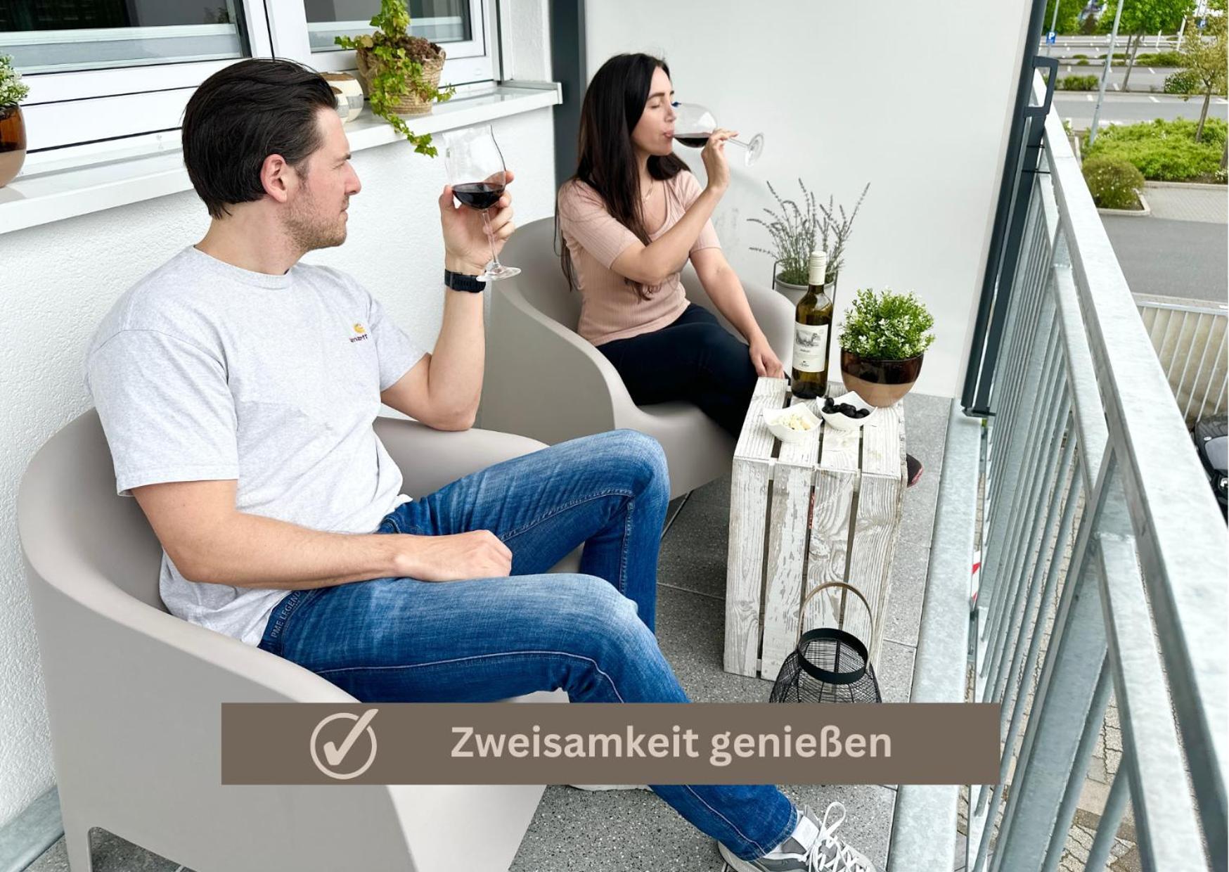 Special Apartment - Stadtnah, Balkon, Parkplatz, E-Ladestation, Gitterbox Fuer Fahrraeder, Fitnessstudio Кобленц Экстерьер фото